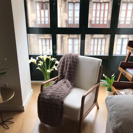 Apartamento Palacio Valdes, Centro Aviles, Con Parking Exterior foto