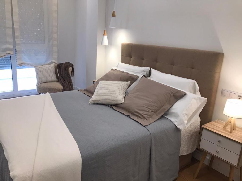 Apartamento Palacio Valdes, Centro Aviles, Con Parking Exterior foto